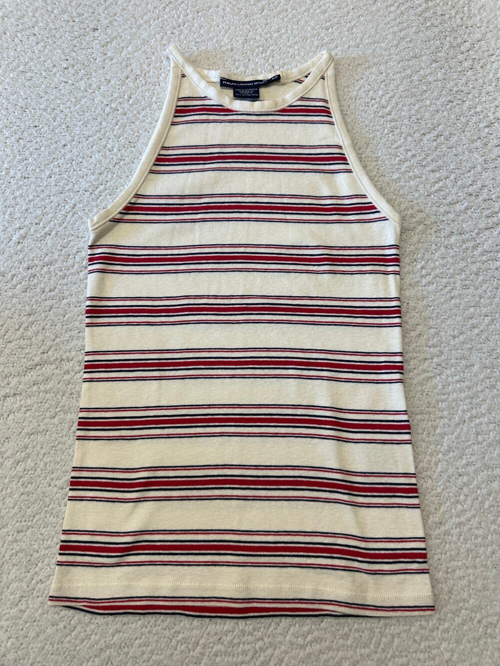 Ralph Lauren Sport Sleeveless Tank Top Small
